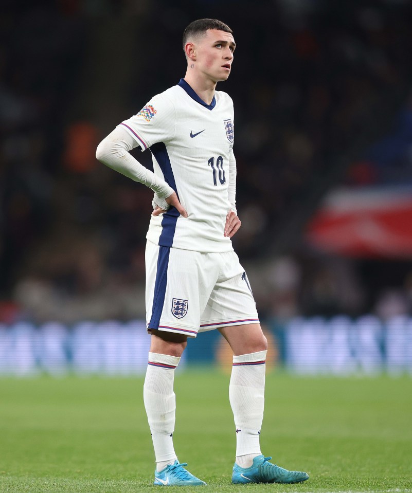 Phil Foden has been left out of Carra's England team