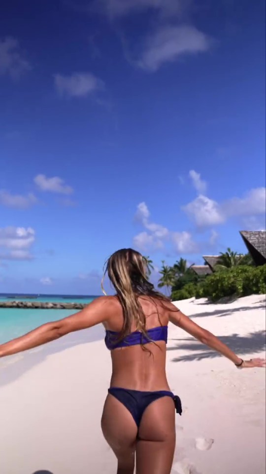 Alica Schmidt shared pics of her glamorous sunny holiday