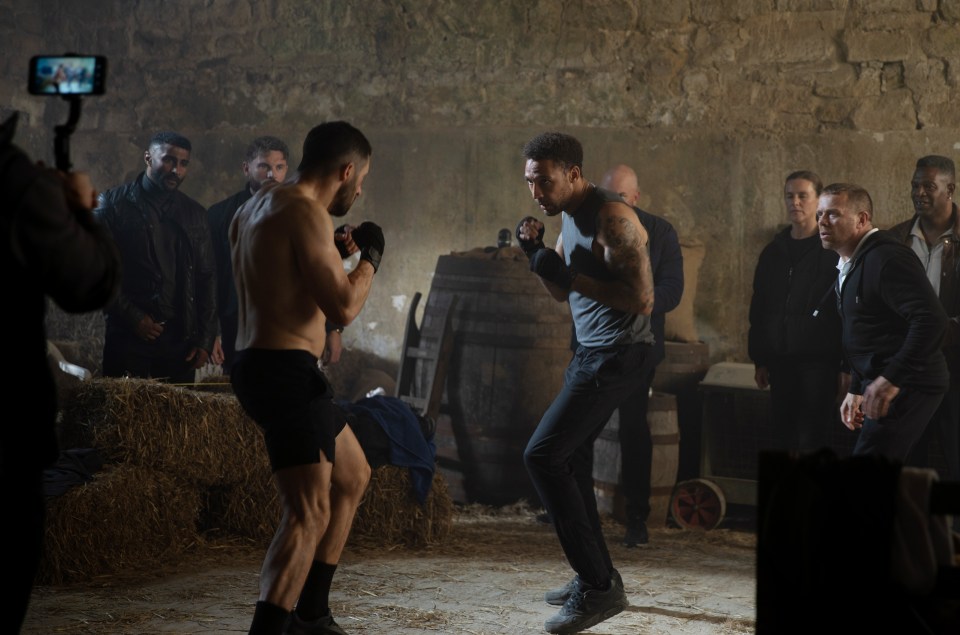 It comes amid an underground fighting ring storyline on the soap