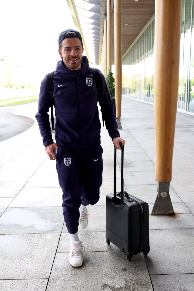 New dad Jack Grealish also reported to St George's Park