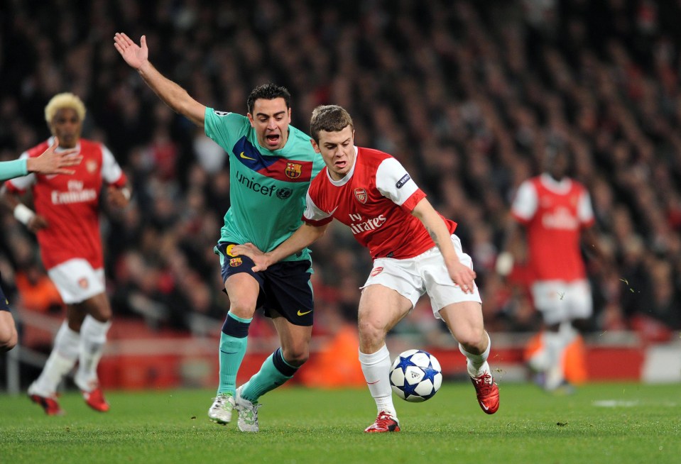 Wilshere burst onto the scene at Arsenal as a teenager