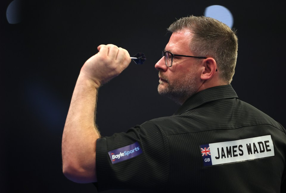 James Wade won the tournament previously in 2007 and 2010