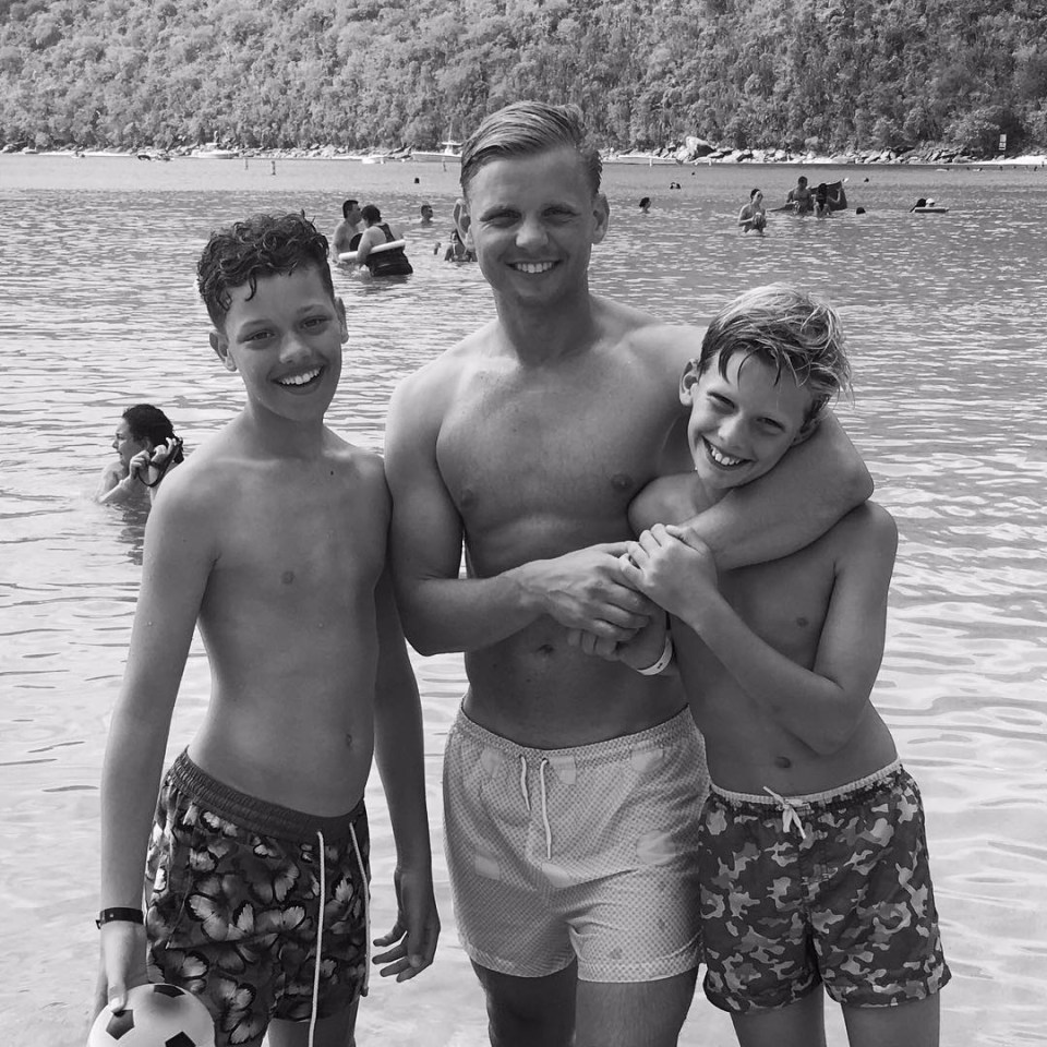 His sons Bobby and Freddy with the late Jade Goody are now grown up