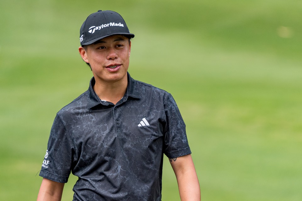 Jeffrey Guan has lost sight in his left eye following an on-course accident