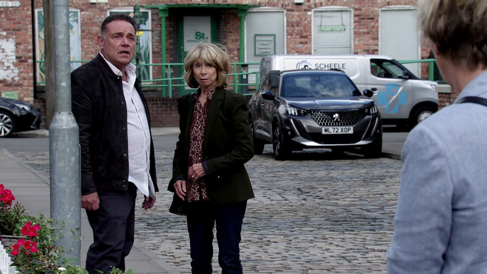 He came back to the cobbles searching for Gail