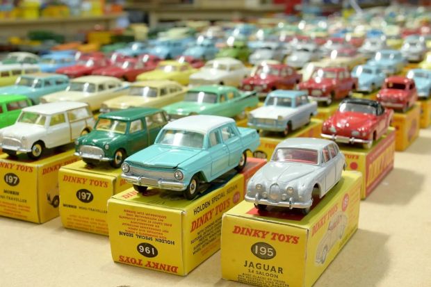 A Dinky toy van is set to sell for a small fortune