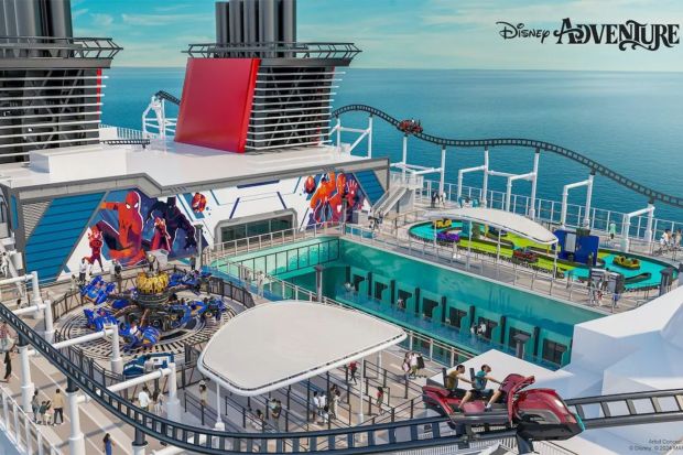 Disney cruise ship to feature Iron Man-themed rollercoaster ride