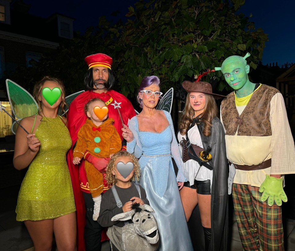 A reality star looked unrecognisable dressed up as a Fairy Godmother - but do you recognise who?