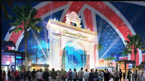 New futuristic images reveal how The London Resort will look when it opens in five years time.</p>
<p>The new concept theme park which has partnerships with the BBC, ITV Studios and Paramount Pictures is set to have six islands. he 535 acre site will be built on the Swanscombe Peninsula near Dartford, with construction starting in 2021.</p>
<p>Bosses at the site have also announced a partnership with EDF Energy, and aim to make it the most sustainable destination theme park in the world.