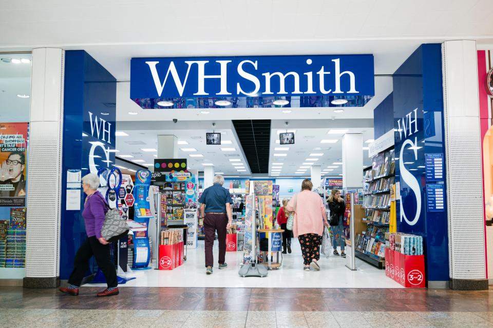 WH Smith will be closing its Bournemouth branch (stock picture)