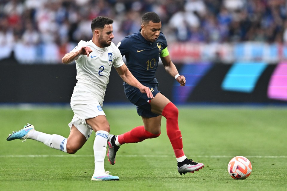 Baldock was loved by Greece fans after he played a key role in shutting out Kylian Mbappe and France last year