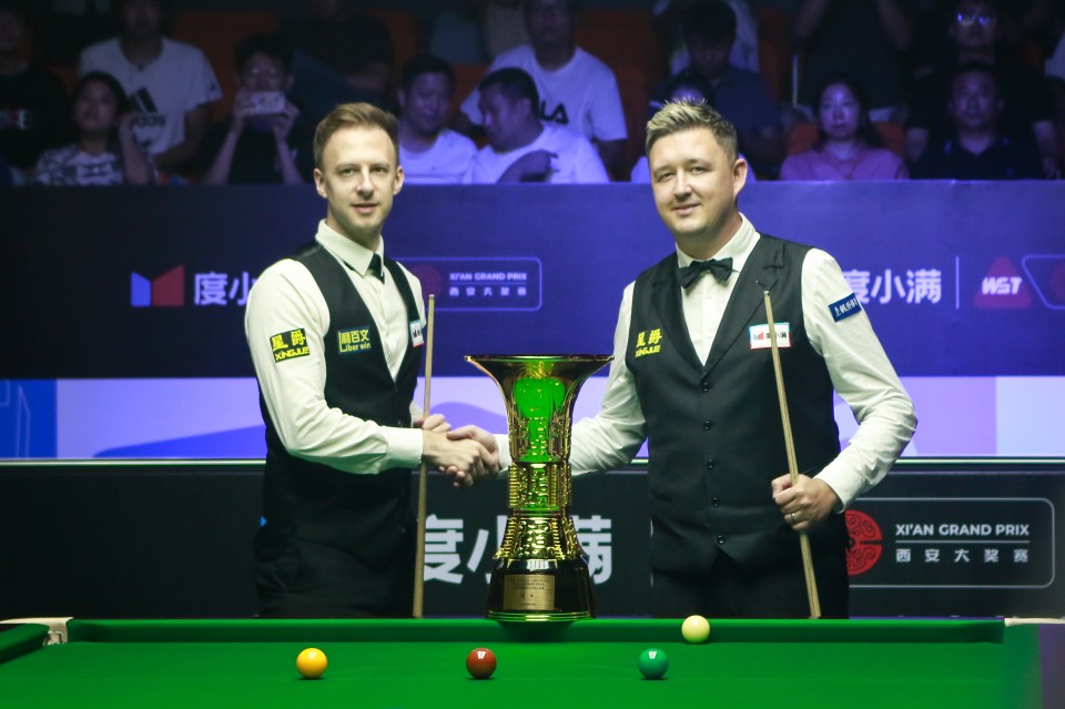 Rivals Judd Trump and Kyren Wilson look set to battle it out at snooker's summit