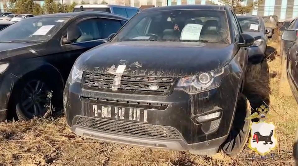 A Land Rover Discovery Sport from the UK was found deep inside Siberia