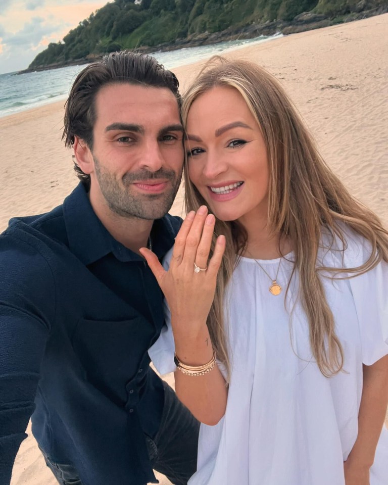 It was a whirlwind summer for Woods as she also got engaged to Adam Collard