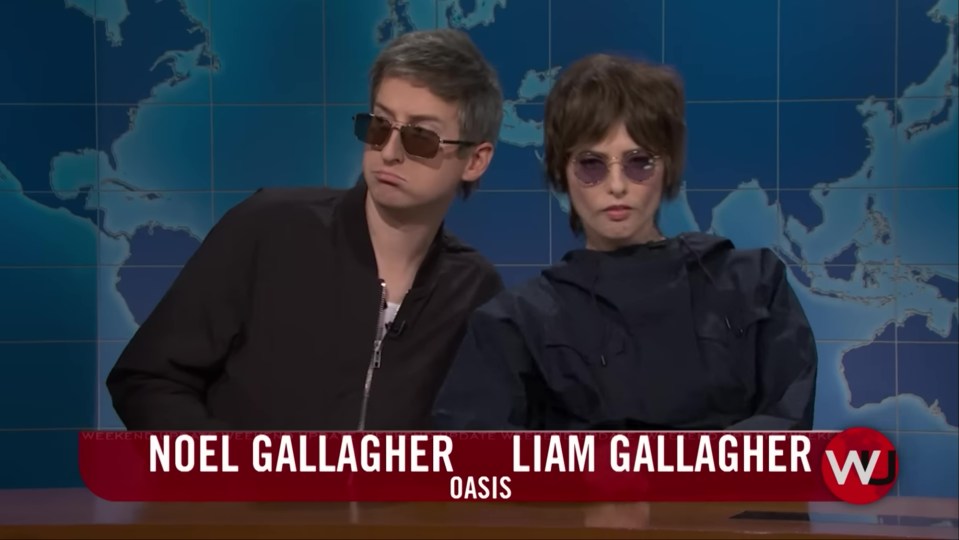 noel gallagher and liam gallagher are on the news