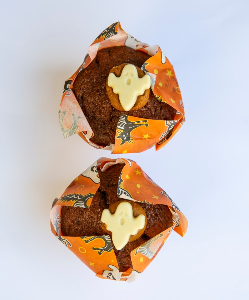 These Sticky Toffee Halloween Muffins from Lidl are delicious