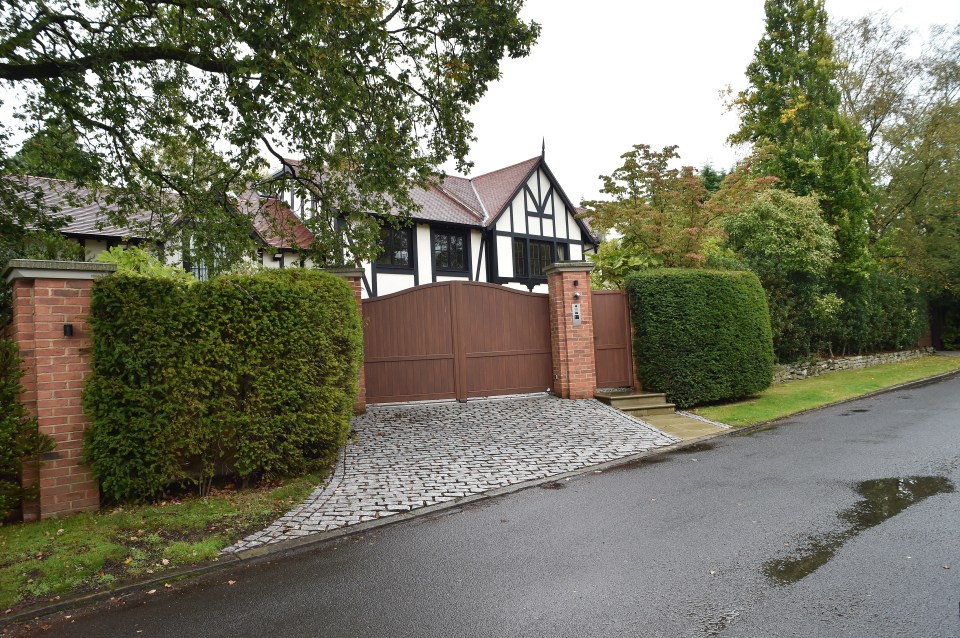 It is believed Sir Alex Ferguson once lived in this house