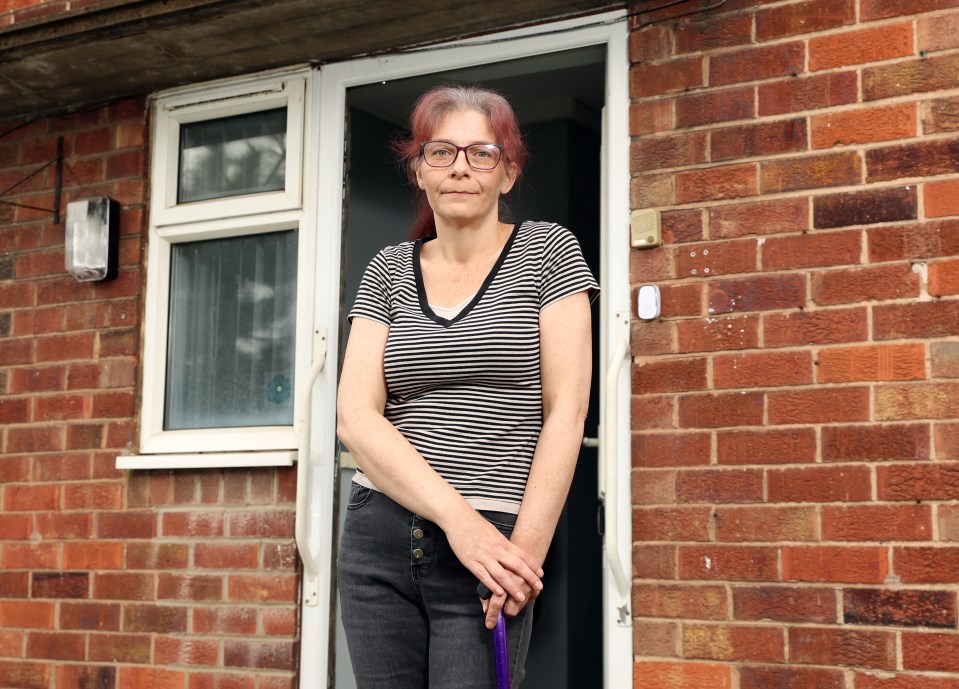 Lyndsey Tate, mum to Georgia, receives £1,600 a month Employment Support Allowance and PIP