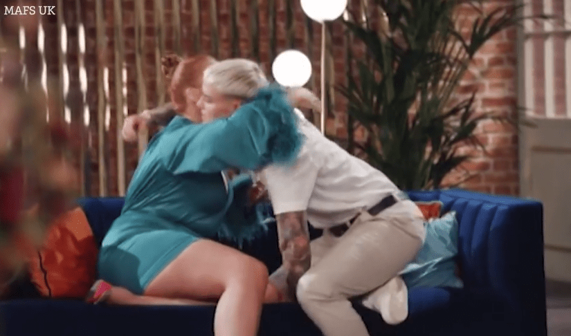 Polly and Charlie shared a hug after the former accused Charlie of 'bullying'