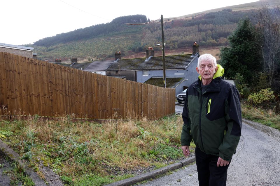 Fred said he approached them after they began building the fence