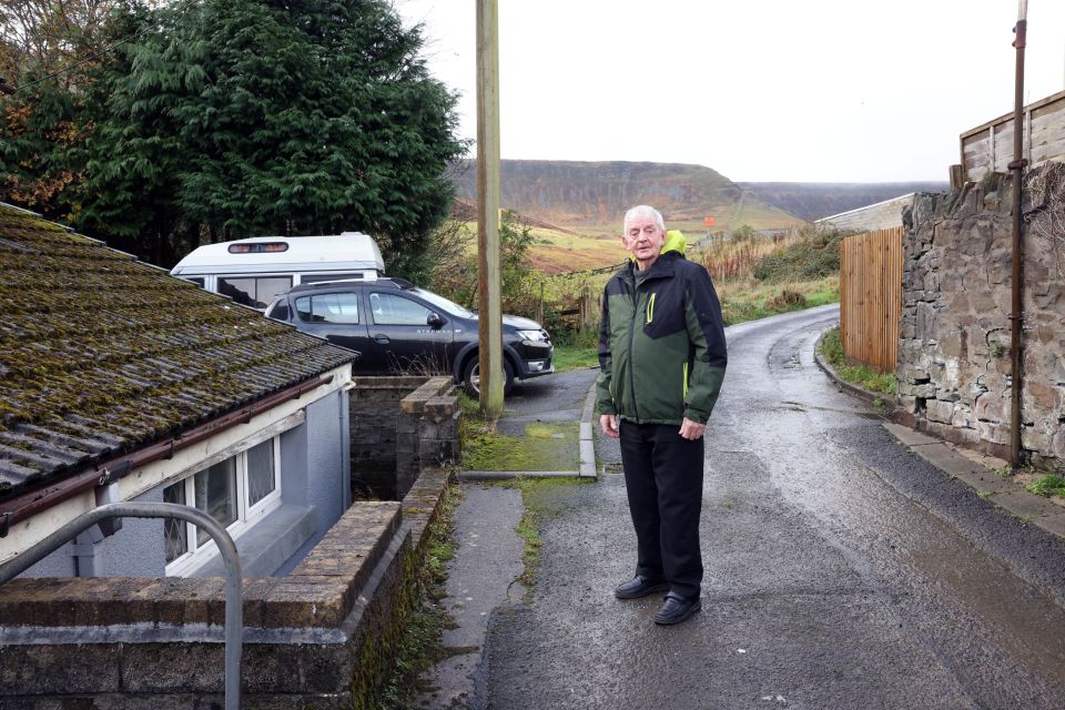 He complained to his local council after the family built a fence around a grassy area