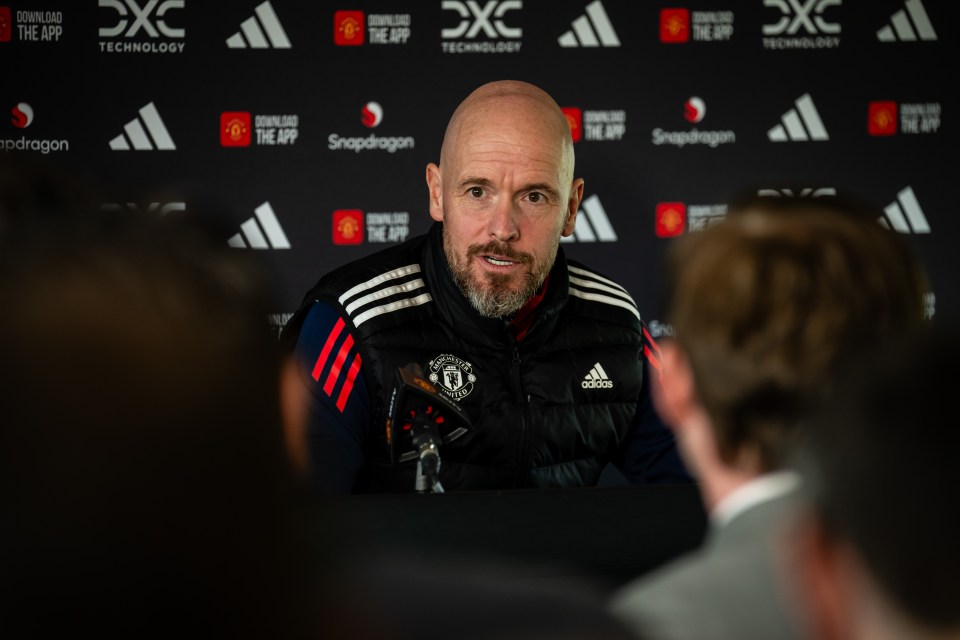 Erik ten Hag has admitted Manchester United 'have a mountain to climb'