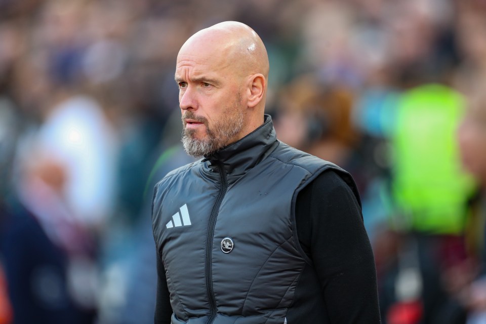 a bald man with a beard wears an adidas vest