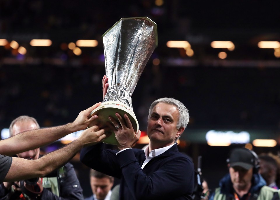 Mourinho ended 2017 winning the Europa League