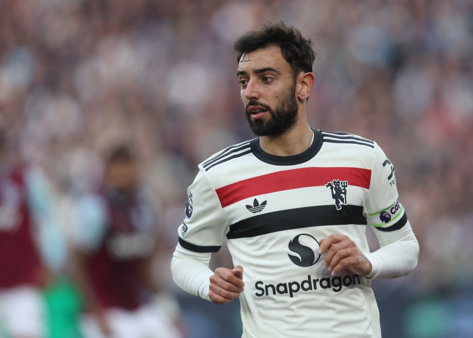 Bruno Fernandes could be used in a more advanced role under Amorim