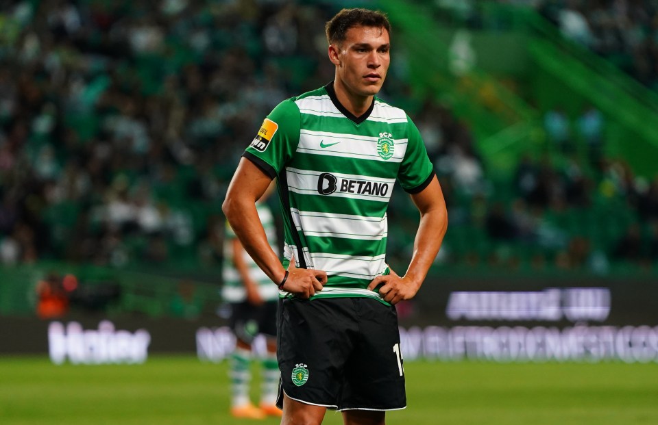 Manuel Ugarte played for Amorim while at Sporting Lisbon