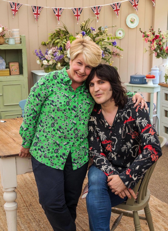 Sandi co-hosted the show for three years with Noel Fielding