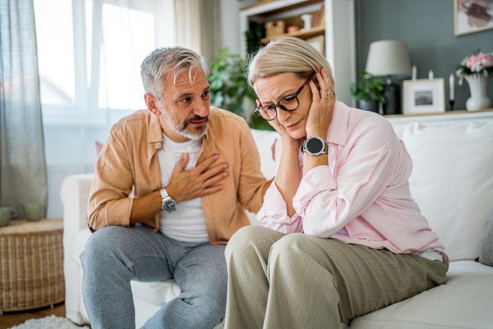 Responses to the post were torn if the wife should stay with her husband (stock image)