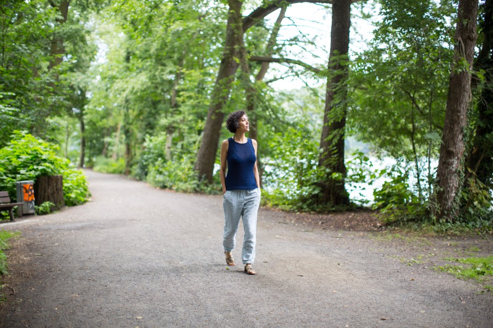 Walking in nature is great if you feel overwhelmed