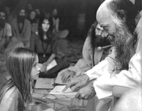 Sargam meeting Osho in India