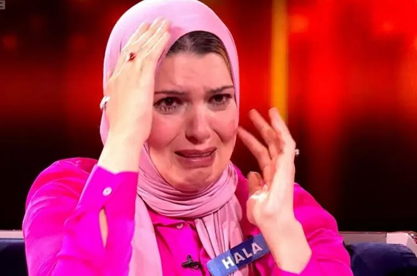 The Wheel winner Hala was left in tears over winning the final answer