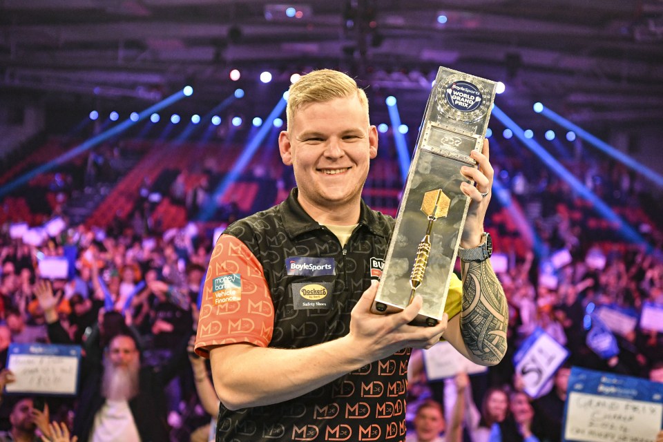 It comes just four years after he reclaimed his pro tour card