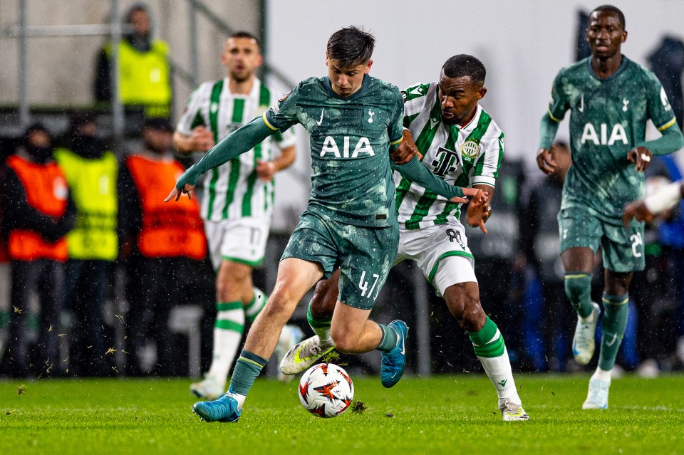 Moore showed why Spurs fans are so excited in the Europa League win over Ferencvaros