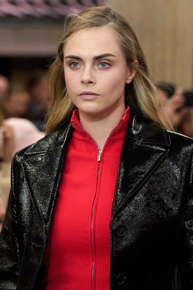 Cara Delevingne, 32, pictured October 2024, checked into rehab in late 2022 and has been sober since, citing the 12-step recovery programme for aiding her success