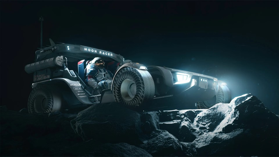 This Moon Racer looks fast and furious – but promises to be extremely rugged