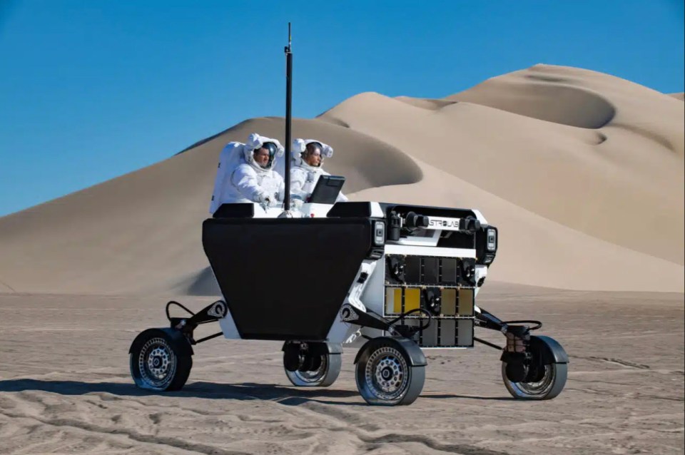 It can also drive on its own without the help of astronauts