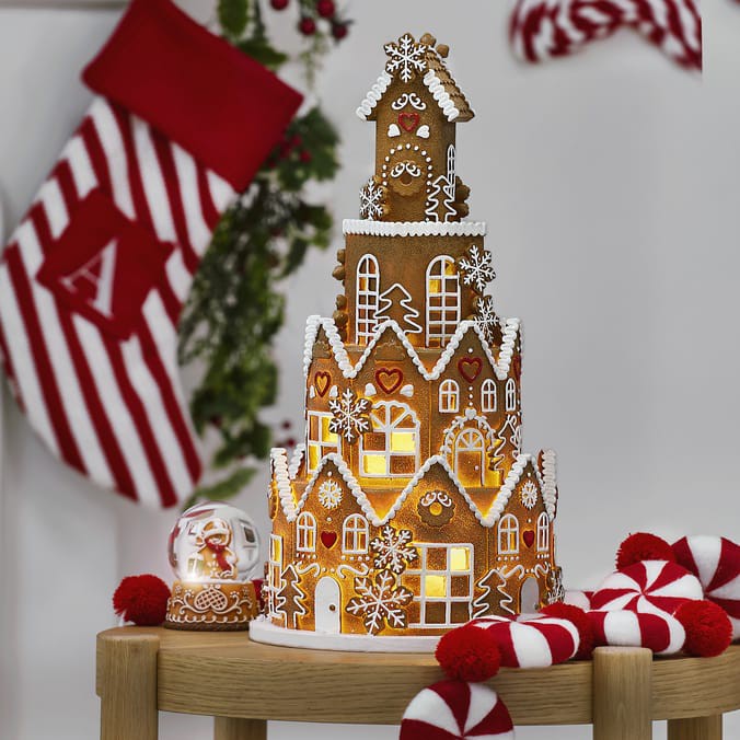 The Winter Charm LED Gingerbread Townhouse Ornament was selling online for as little as £15