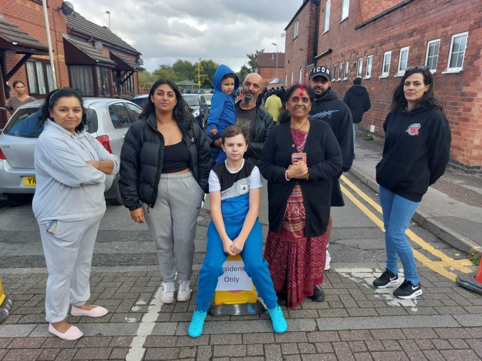 On Wednesday, October 16, the residents made a stand and blocked off part of the road