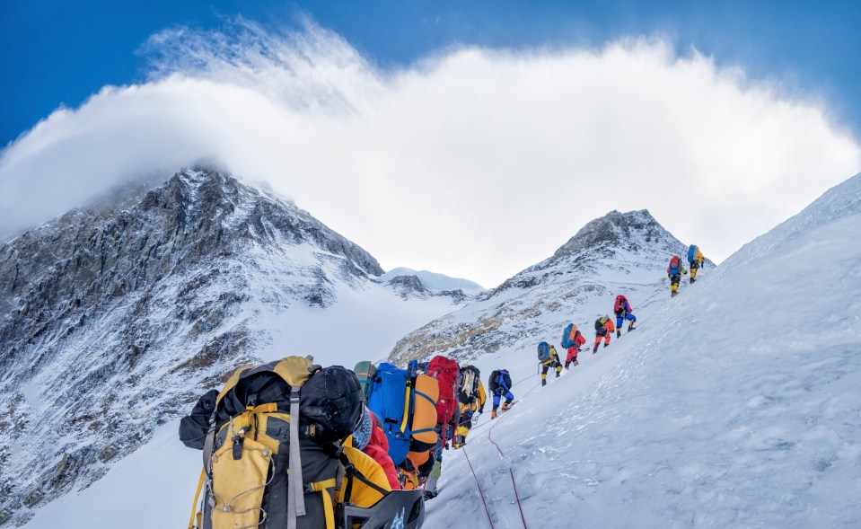 Dubbed Rainbow Valley, the area is colourful graveyard for mountaineers who have perished