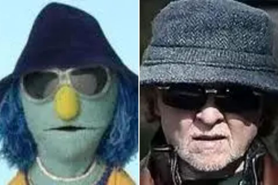 Zoot from The Muppets and Mick Hucknall