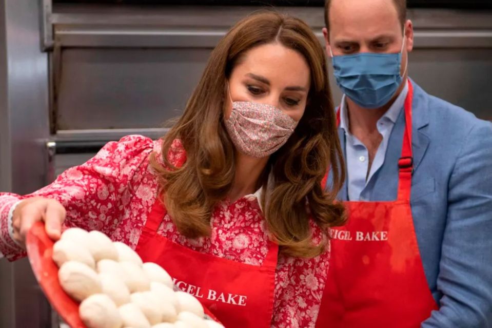 The shop continues to thrive, with William and Kate even dropping in to do some baking