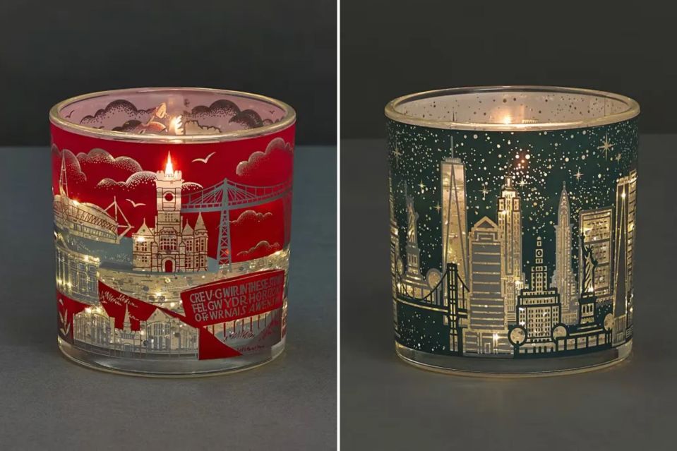 The new collection features skylines of iconic cities around the world