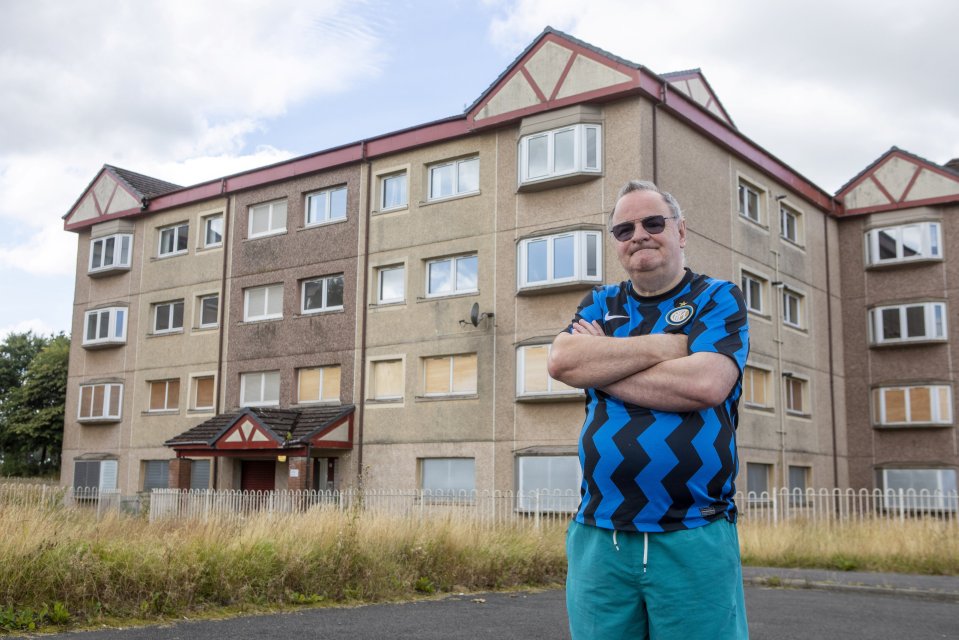 Nick Wisniewski, 68, is the last resident of Stanhope Place