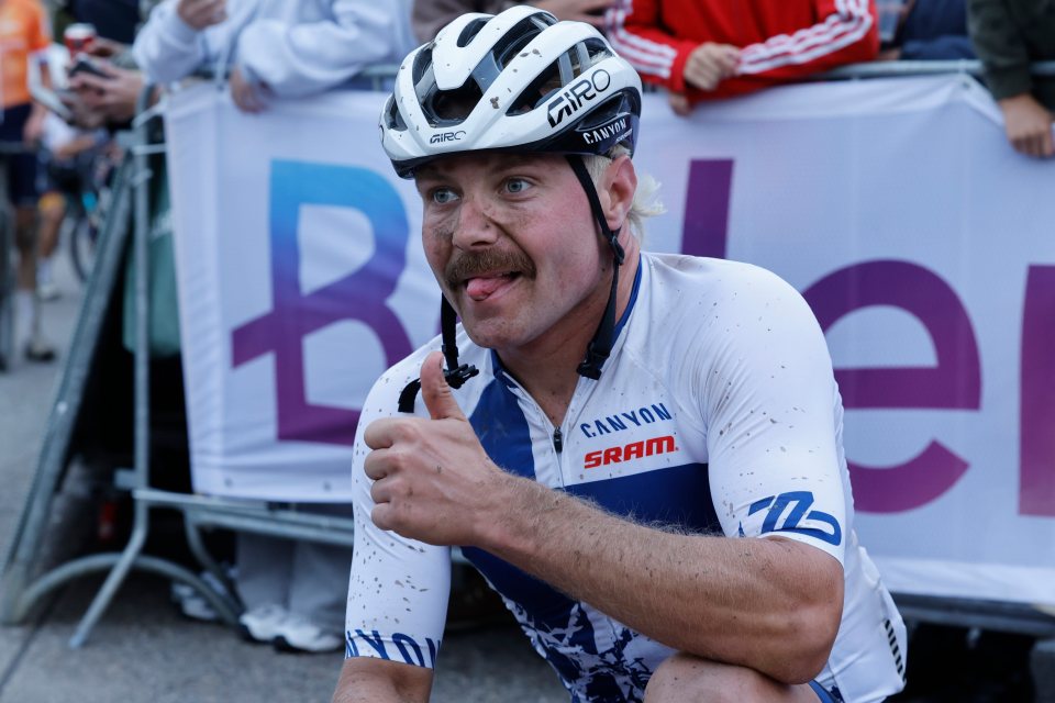 He completed the World Gravel Championships and placed 134th