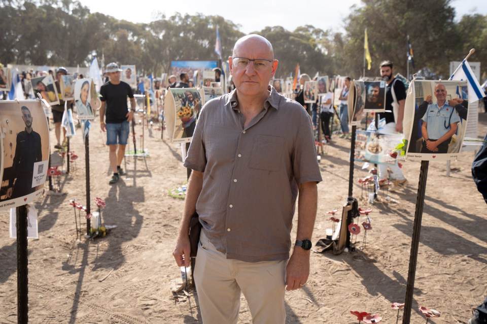 The Sun's Nick Parker at the Nova memorial