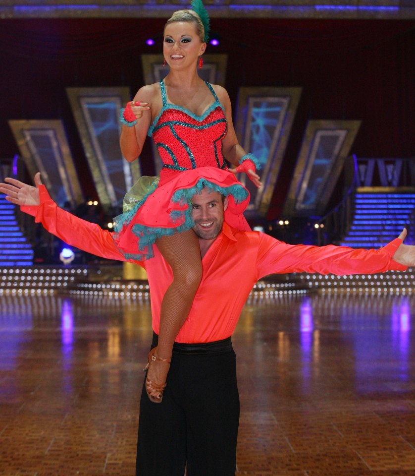 Ola starred on Strictly for nine years and lifted the glitterball in 2009 with partner Chris Hollins